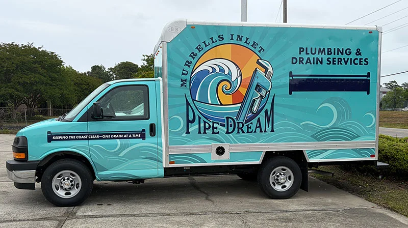 murrells islet - branded truck