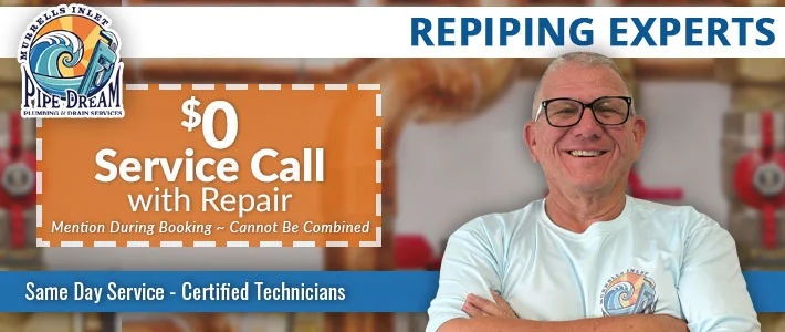 socastee Repiping Murrell's Inlet Plumbing Services